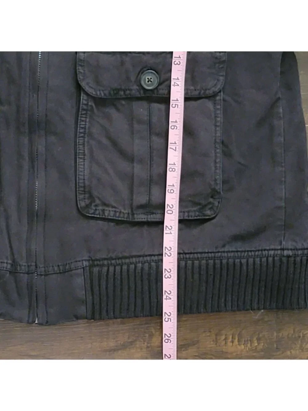 Free People Harley Jacket Denim Utility Streetwear Layering Vintage Womens XL - Picture 5 of 7